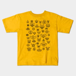 177 Robot Texture Y Kids T-Shirt